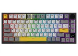 Клавиатура игровая механическая беспроводная Ajazz AK-820B PRO Black RGB Gift Switch Hot-Swap 2.4G/Bluetooth/USB - мініатюра 1