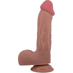 Фаллоимитатор Pretty Love Sliding Skin 9.2'' 23.4 см коричневый