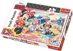 Набір Пазли - (24 елм. MАХІ) - "Канікули Міні" / Дісней "Міккі Маус"