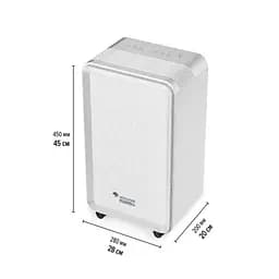 Осушувач повітря Mycond Roomer Smart 12 побутовий, 12 л. на добу, 120 м3/год, 25 м2, дисплей, ел. кер-ня, Wi-Fi, таймер, авто вимк., білий - мініатюра 4