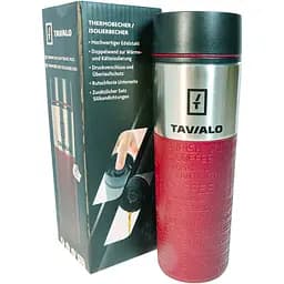 Термокружка Tavialo 420 мл бордова (190420103)