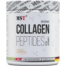 Препарат для суглобів і зв'язок MST Nutrition Collagen Peptides + Fortigel, 300 грам - Зелене яблуко
