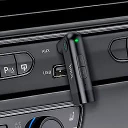 Bluetooth аудіо адаптер Hoco E53 Dawn Sound Black (729750) [92264] - мініатюра 6