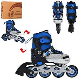 Ролики раздвижные Profi A4147-XS-BL размер(27-30)