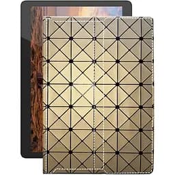 Чохол StatusCASE з екошкіри для планшету Bravis NB961 9.6 Золотий ромб