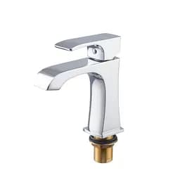 Змішувач для умивальника Haiba Monaco 001 Nut HB9651, Хром - мініатюра 4