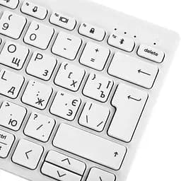 Клавіатура мембранна 350 Compact Multi-Device, 78key, BT, EN/UK, білий HP teh0013884 - мініатюра 8