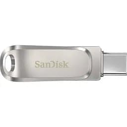 USB флеш накопичувач SanDisk 64GB Dual Drive Luxe USB 3.1 + Type-C (SDDDC4-064G-G46) - мініатюра 4