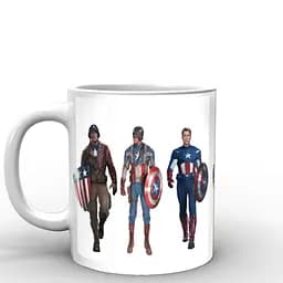 Кухоль GeekLand Captain America костюми CA.02.018 330 мл білий - мініатюра 2