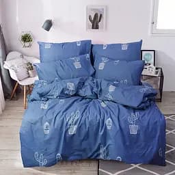 Підковдра 216х240см бязь синього кольору 327185