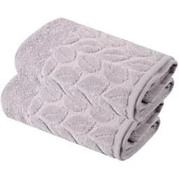 Набір рушників Soho Leaves Light Gray 90х150 см 2 шт. (90*150 Leaves Gr 2 шт)