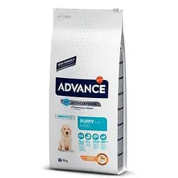 Сухий корм для цуценят великих порід Advance (Едванс) Dog Maxi Puppy з куркою 12 кг