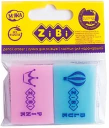 Ластик Кристалл, 32x23x7,5 мм, по 2 шт. в упаковке, 4 шт.