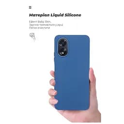Чохол до мобільного телефона Armorstandart ICON Case OPPO A18 4G / A38 4G Dark Blue (ARM71031) - мініатюра 7