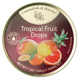 Карамель льодяникова ароматизована Cavendish & Harvey Тропічне Асорті 200 г