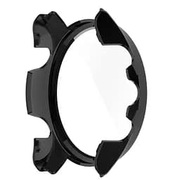 Чохол-накладка DK Пластик Gloss Скло Full Cover для Garmin Forerunner 255S/255S Music 015821 Black - мініатюра 5