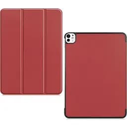 Чохол-книжка BeCover Smart Case для Apple iPad Pro 11" M4 2024 Red Wine (711628) - мініатюра 2