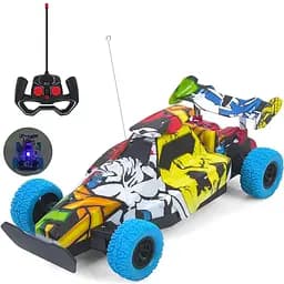 Машина на радиоуправлении, 20 см, свет, резиновые колеса, на батарейках, 31x26x8 см (В ассортименте)