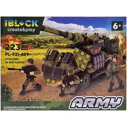 Детский конструктор Армия iBlock PL-921-429 3 фигурки в комплекте Вид 4