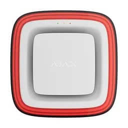 Бездротовий адресний пожежний оповіщувач світлозвуковий Ajax EN54 FireProtect (Sounder/VAD) Jeweller White (26-00660)