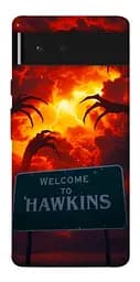 Чохол Demsky Welcome to hawkins для Google Pixel 6