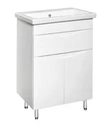 Тумба ПіК Ямайка Т6 + раковина Cersanit Como 60 см Білий 30412