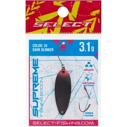 Блешня Select Supreme 3.1g 34mm #20 Dark Blinker - мініатюра 2
