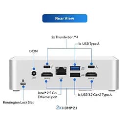 Комп'ютер ASUS NUC 15pro+ RNUC15CRSU700002 Intel Сore Ultra 7 255H/Без ОЗП/Без SSD/Intel Arc Graphics/Без ОС (90AR00P3-M00040) - мініатюра 7