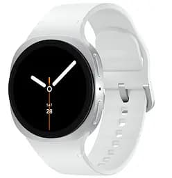 Samsung Смарт-часи Galaxy Watch 8 40мм (L320) 1.34", 438x438, sAMOLED, BT 5.3, NFC, 2/32ГБ, сріблястий