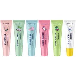 Сет бальзамів для губ Mermade Sweet kisses зволоження + SPF 6 шт.