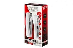 Тример WAHL Mustache & Beard, для бороди і вусів, ААx3, роторний мотор, насадок-4, тример для носа, Moser teh0017702 - мініатюра 7