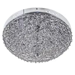 Люстра потолочная Brille галогенная хрустальная G4 20W CH (BR-01189C/6)