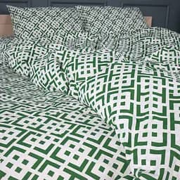 Простирадло MirSon Ranforce Elite Abstract Green 110 х 160 см (2200013166306) - мініатюра 5