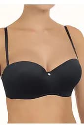 Бюстгальтер балконет пуш-ап DOLORES 012 06 02 Effetto Lingerie чорний 80C
