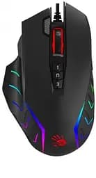 Мышь Bloody J95s Black, USB Activated, Extra Fire Button, 8000 dpi, RGB, 20M нажатий