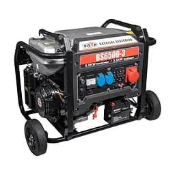 Генератор бензиновий трифазний 5 кВт Bison BS6500-3 (41-00407) - мініатюра 4