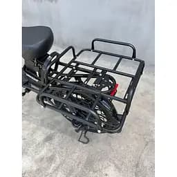 Електровелосипед Minako U20" 800W 48V 18Ah + вантажний посилений багажник чорний - мініатюра 9