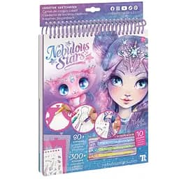 Набір для творчості Nebulous Stars Скетчбук: Небулія, мотиви космосу (11101)