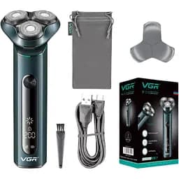 Електробритва VGR V-310 бездротова акумуляторна зелена (41268-310_783)