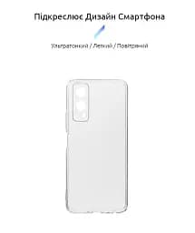 Силіконовий чохол BeCover для Vivo Y53s Transparancy (707229) - мініатюра 2