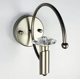 Декоративне бра з кришталевою лампочкою Line F колір корпусу золотий