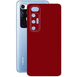 Захисна плівка StatusSKIN для Xiaomi Mi 10s 2021 Корпус Вініл Металік червоний