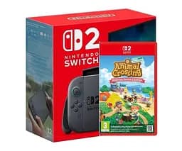 Ігрова консоль Nintendo Switch 2 Black + Гра Animal Crossing New Horizons російські субтитри - мініатюра 2