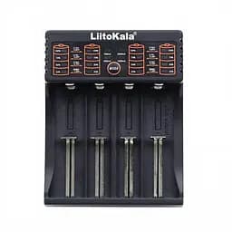 Зарядний пристрій Liitokala Lii-402 на 4 слота (для Ni-MH, Ni-CD, Li-Ion, LiFePO4) - мініатюра 2