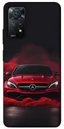 Чохол Demsky Red Mercedes для Xiaomi Redmi Note 11 Pro 4G/5G
