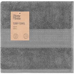 Полотенце махровое Ardesto SuperSoft 50х90 см 100% хлопок серое (ART2250SLP) 