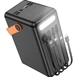 Зовнішній акумулятор Hoco Prometheus DB120 120000mAh 22.5W Black [121605] - мініатюра 2