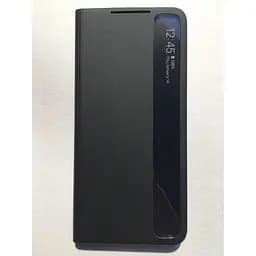 Оригінальний чохол-книжка Clear View Smart Cover для Samsung Galaxy S21+ Black (EF-ZG996CBEGRU) - мініатюра 4