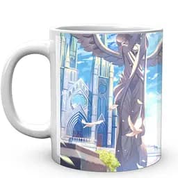 Кружка GeekLand Genshin Impact Геншин Импакт Эмбер с Бароном Зайкой GN 02.494 330 мл белая