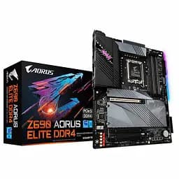 Материнська плата Gigabyte Z690 AORUS ELITE DDR4 (Z690 AORUS ELITE DDR4) (Socket 1700, Intel Z690, ATX) Б/в - мініатюра 5